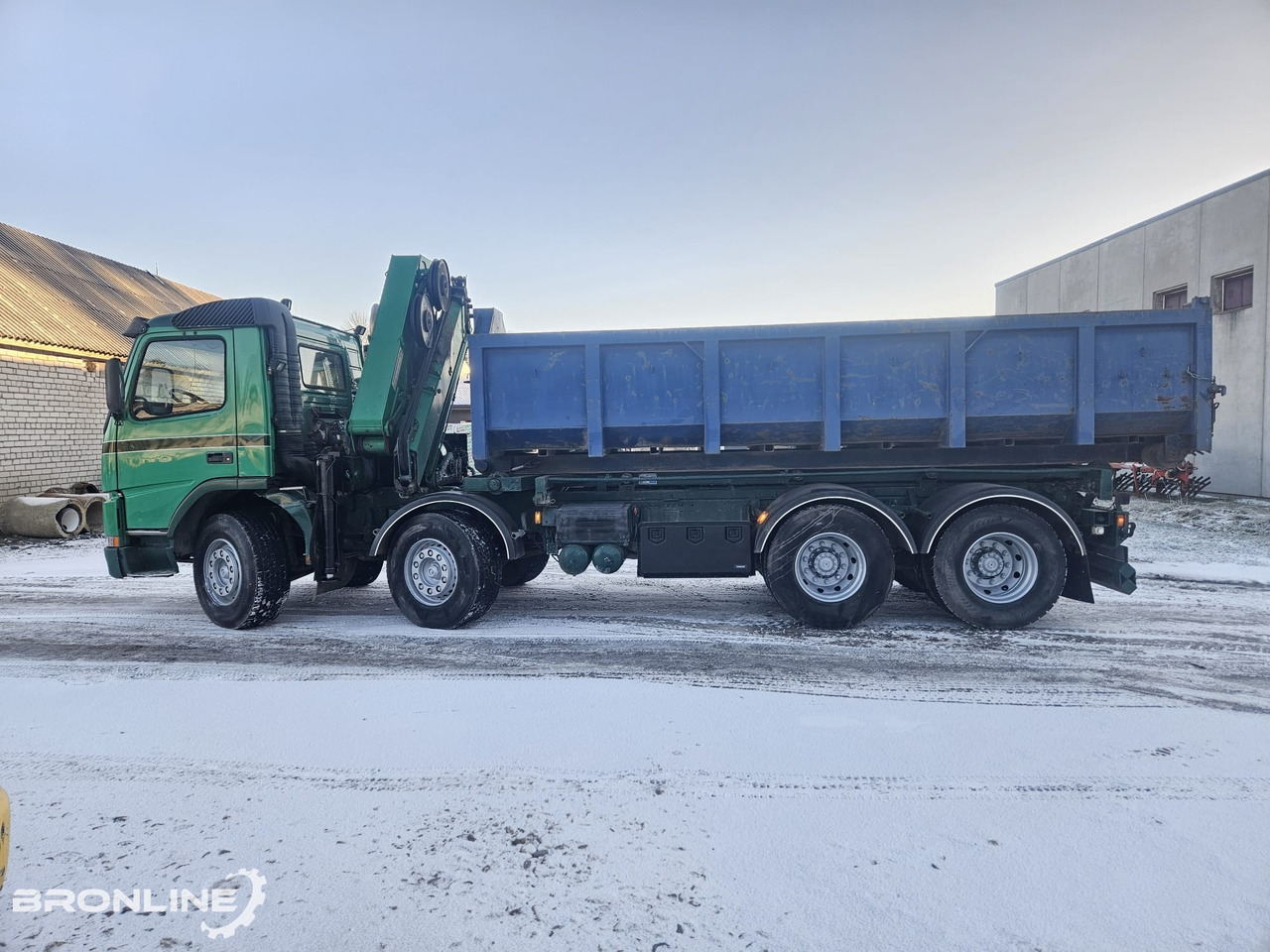 2002 Volvo FM12 8x4 Cable lift + Crane HMF - Cable system truck, Crane truck: picture 4 2002 Volvo FM12 8x4 Cable lift + Crane HMF - Cable system truck, Crane truck: picture 4