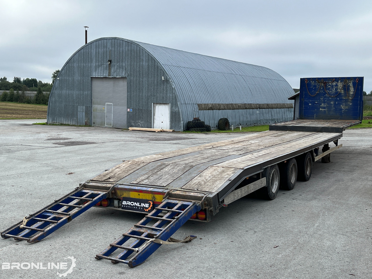 2003 WECON S327 LK20 3-axle trailer - Low loader semi-trailer: picture 5 2003 WECON S327 LK20 3-axle trailer - Low loader semi-trailer: picture 5