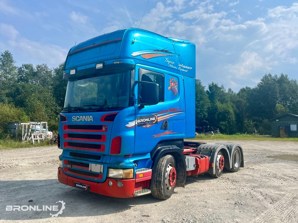 2005 Scania R420 6x2/4 Tractor unit - Tractor unit: picture 1 2005 Scania R420 6x2/4 Tractor unit - Tractor unit: picture 1