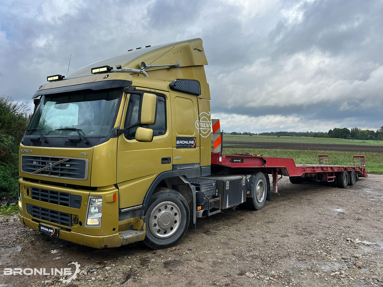 2006 Volvo FM400 + 2000 FLIEGL SZS 280 Flatbed - Tractor unit: picture 1 2006 Volvo FM400 + 2000 FLIEGL SZS 280 Flatbed - Tractor unit: picture 1