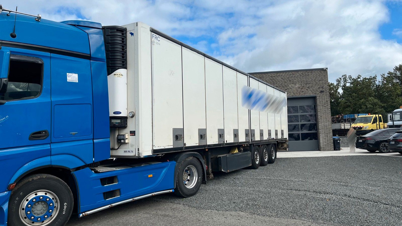 Schmitz Cargobull SKO 24 Kühlkoffer SAF Carrier Faltwand - Refrigerator semi-trailer: picture 1 Schmitz Cargobull SKO 24 Kühlkoffer SAF Carrier Faltwand - Refrigerator semi-trailer: picture 1