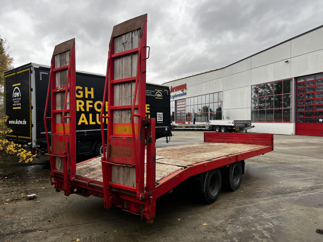 Blomenroehr 682/13800 13,8 t Tandemtieflader - Low loader trailer: picture 5 Blomenroehr 682/13800 13,8 t Tandemtieflader - Low loader trailer: picture 5