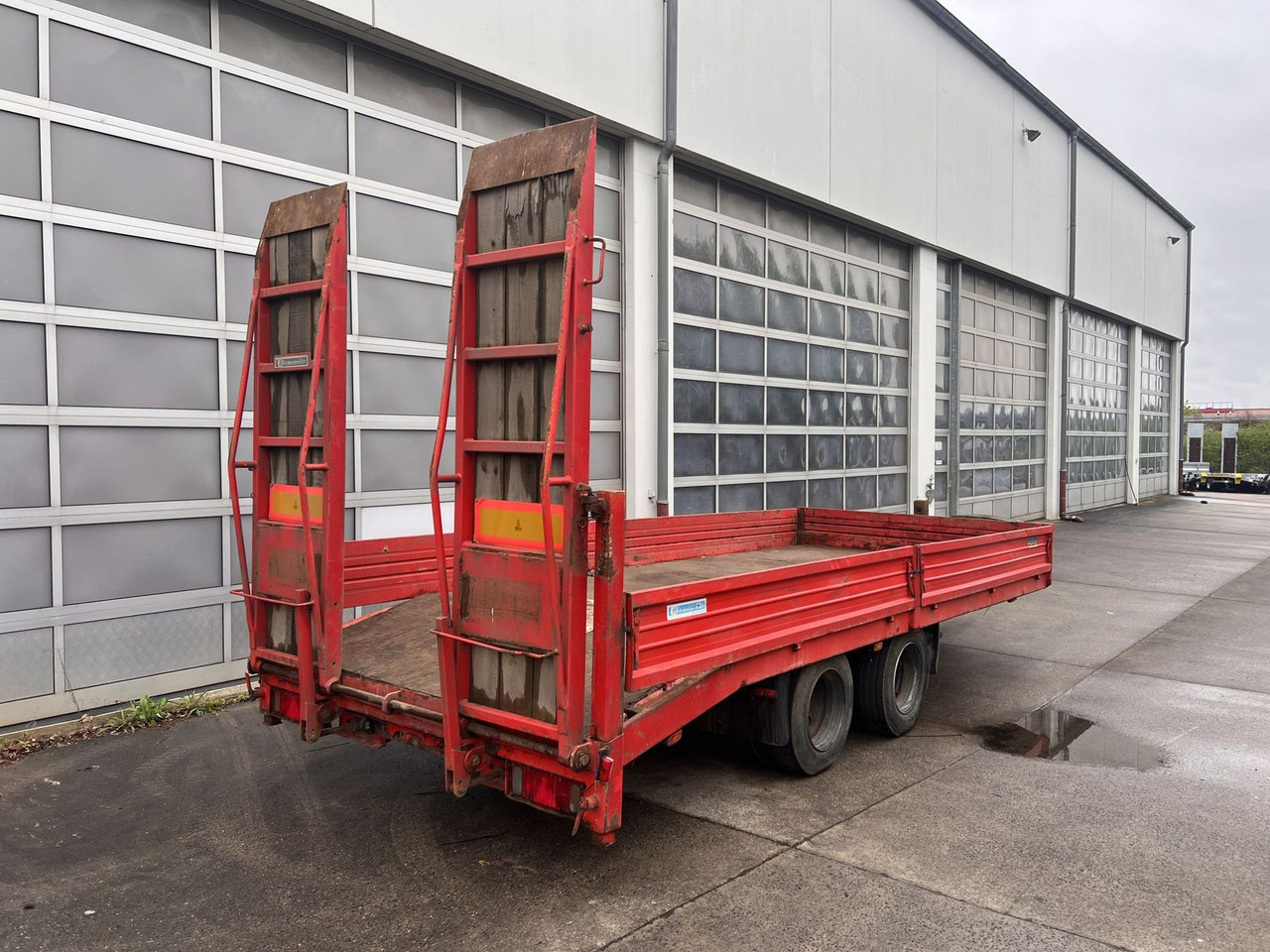 Blomenröhr 13,8 t Tandemtieflader - Low loader trailer: picture 3 Blomenröhr 13,8 t Tandemtieflader - Low loader trailer: picture 3