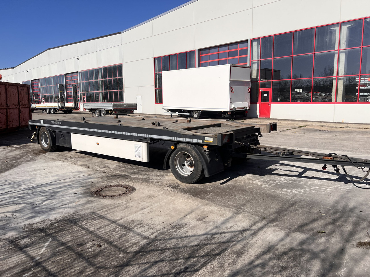 Gergen TBCA 18H 2 Achs Kombianhänger- Tieflader - Roll-off/ Skip trailer: picture 3 Gergen TBCA 18H 2 Achs Kombianhänger- Tieflader - Roll-off/ Skip trailer: picture 3