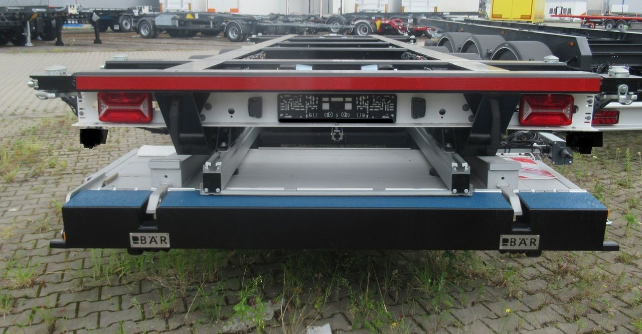 KRONE ZZ Tandem- BDF- Wechselanhänger mit Ladebordwand - Container transporter/ Swap body trailer: picture 2 KRONE ZZ Tandem- BDF- Wechselanhänger mit Ladebordwand - Container transporter/ Swap body trailer: picture 2