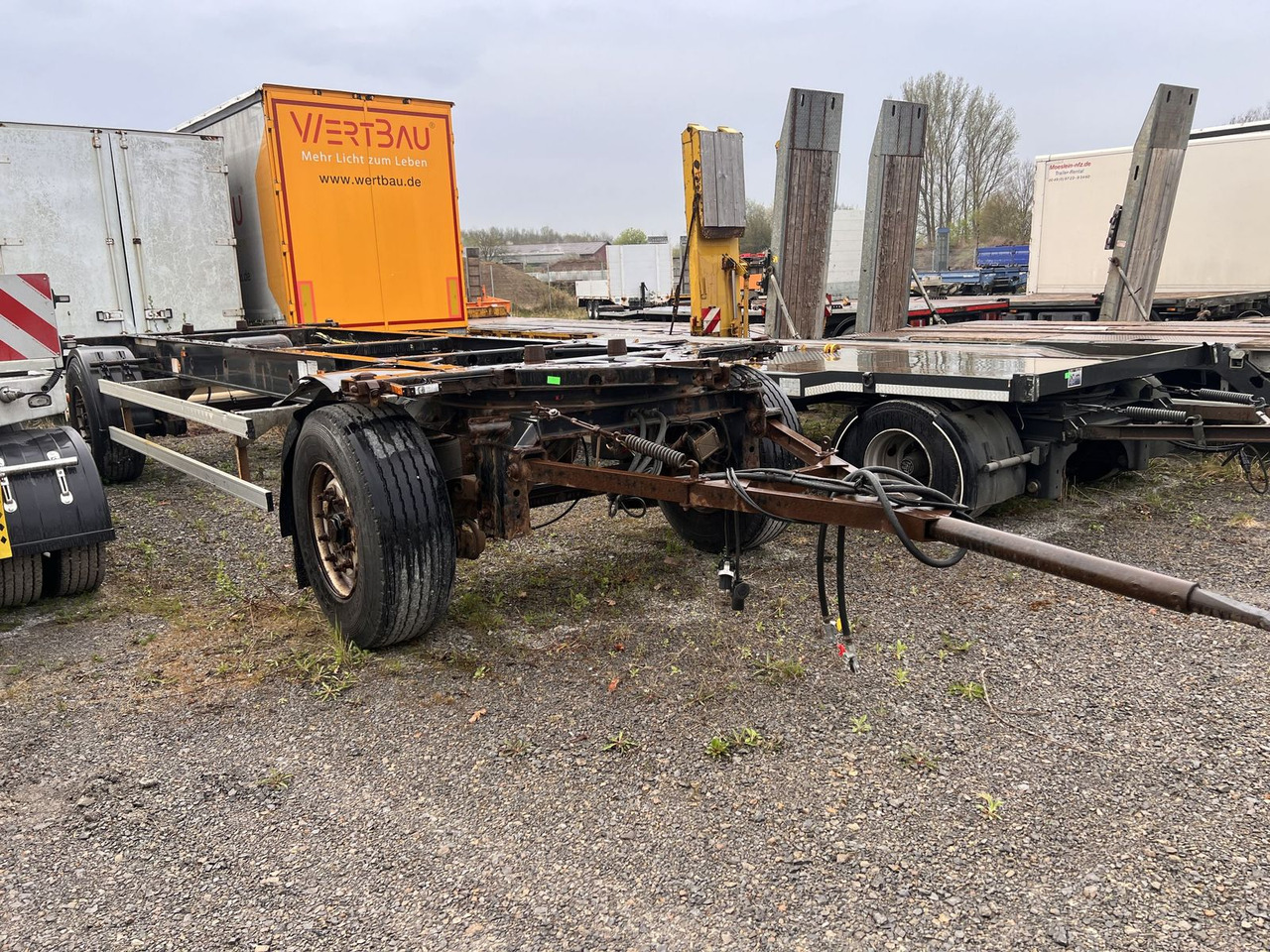 Krone 2 Achs Wechselanhänger BDF - Container transporter/ Swap body trailer: picture 1 Krone 2 Achs Wechselanhänger BDF - Container transporter/ Swap body trailer: picture 1