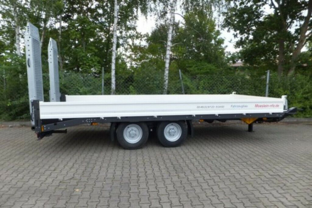 Möslein Neuer Tandemtieflader 13 t GG - Low loader trailer: picture 4 Möslein Neuer Tandemtieflader 13 t GG - Low loader trailer: picture 4