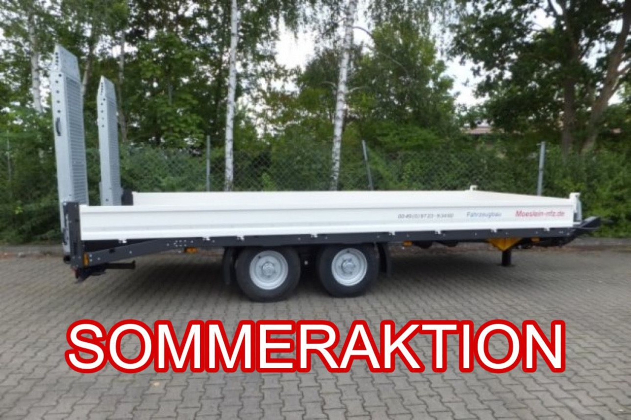 Low loader trailer Möslein  Neuer Tandemtieflader 13 t GG: picture 1