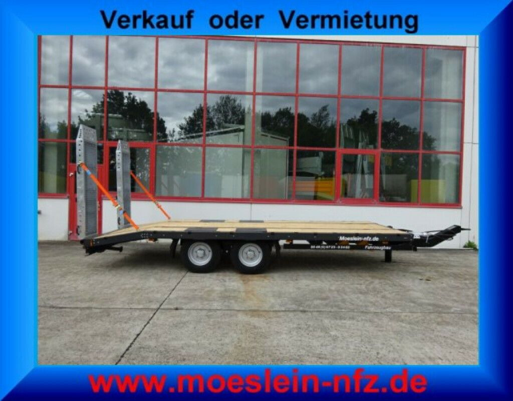 Möslein Neuer Tandemtieflader 13 t GG - Low loader trailer: picture 1 Möslein Neuer Tandemtieflader 13 t GG - Low loader trailer: picture 1