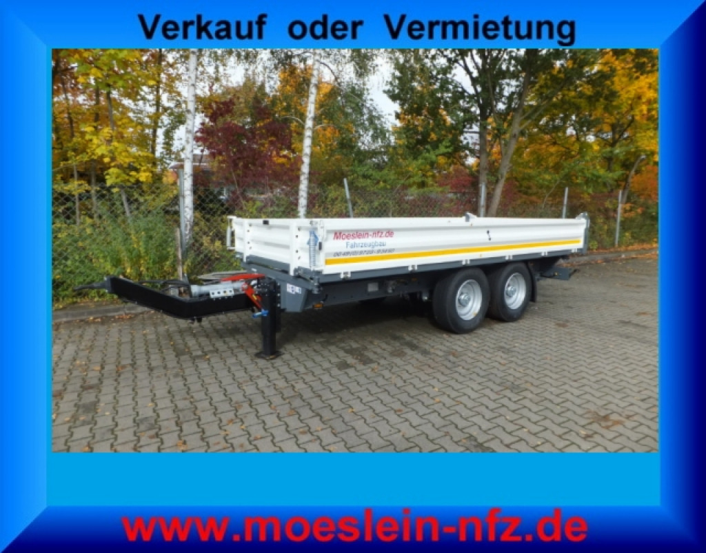 Möslein TTD 13 13 t GG Tandem Kipper-- Neufahrzeug -- - Tipper trailer: picture 1 Möslein TTD 13 13 t GG Tandem Kipper-- Neufahrzeug -- - Tipper trailer: picture 1