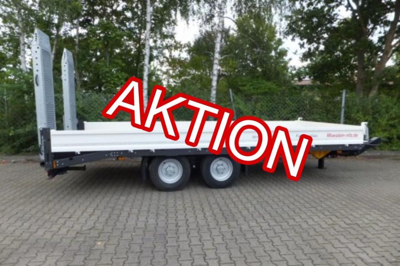 Möslein TTT 11- 5,2 Weiß Neuer Tandemtieflader - Low loader trailer: picture 1 Möslein TTT 11- 5,2 Weiß Neuer Tandemtieflader - Low loader trailer: picture 1