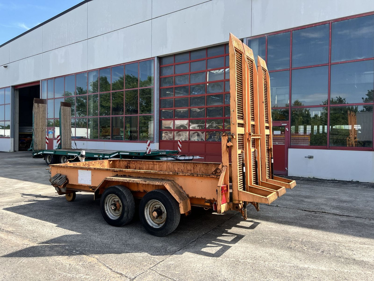 Tandemtieflader - Low loader trailer: picture 2 Tandemtieflader - Low loader trailer: picture 2