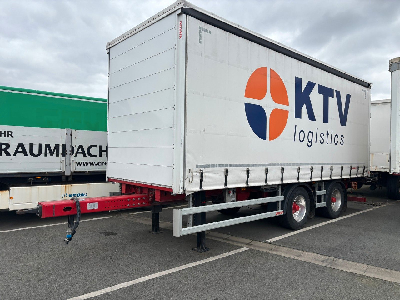 Wecon Tandem Anhänger Plane APZ 218 - Curtainsider trailer: picture 2 Wecon Tandem Anhänger Plane APZ 218 - Curtainsider trailer: picture 2