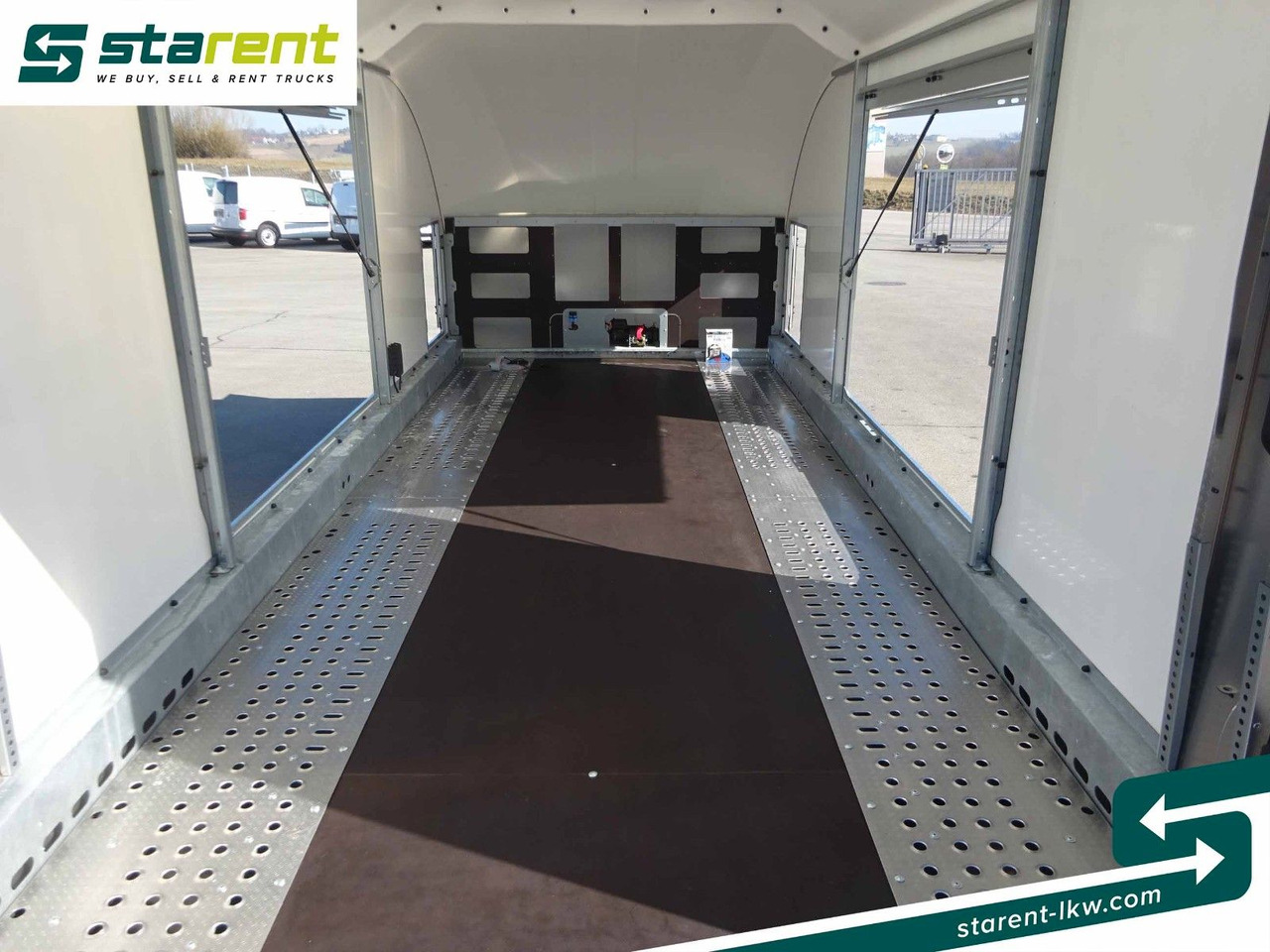 Autotransporter trailer Brian James Race Transporter 4, Seilwinde, Kippfunktion: picture 12