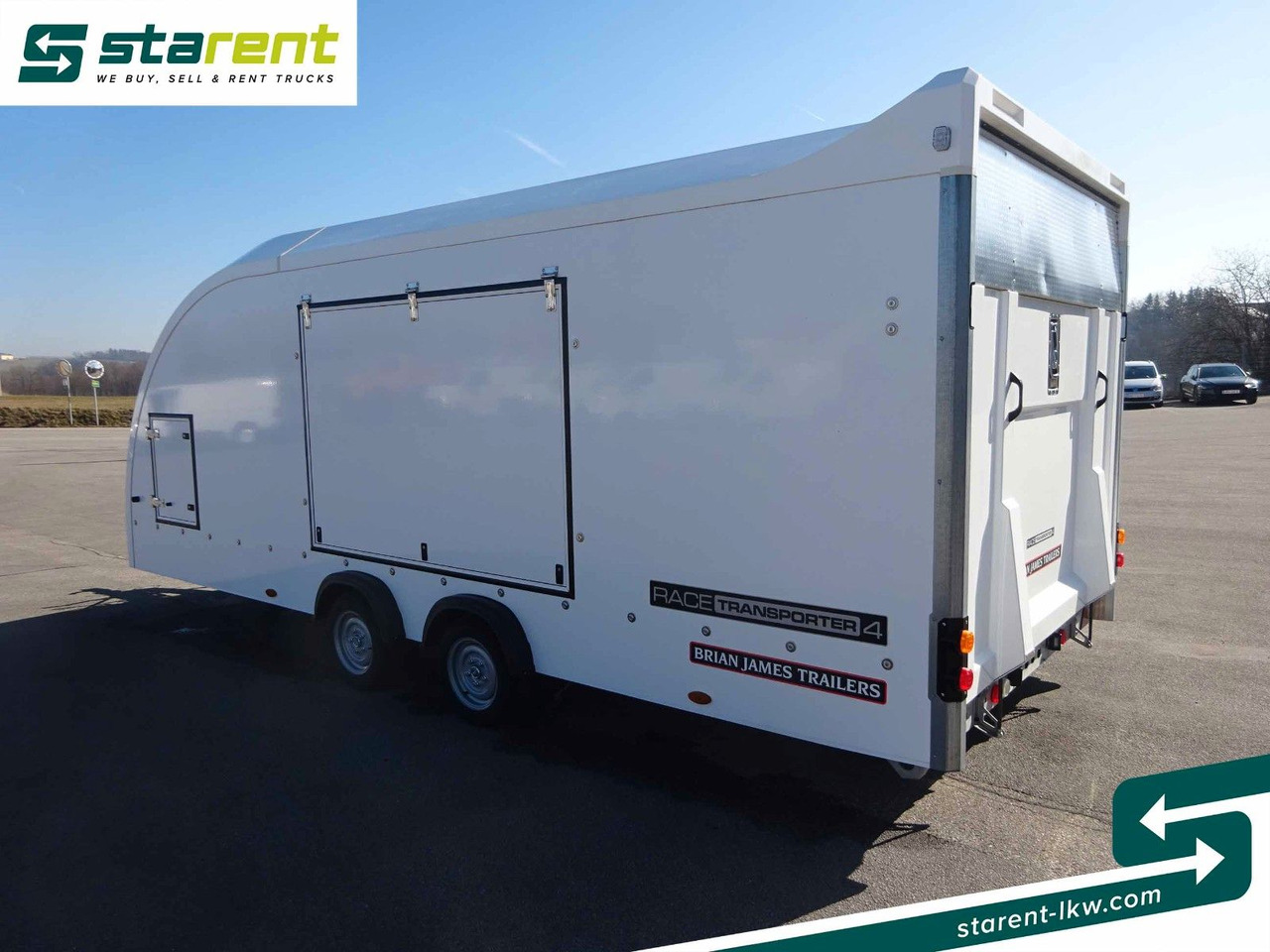Autotransporter trailer Brian James Race Transporter 4, Seilwinde, Kippfunktion: picture 7