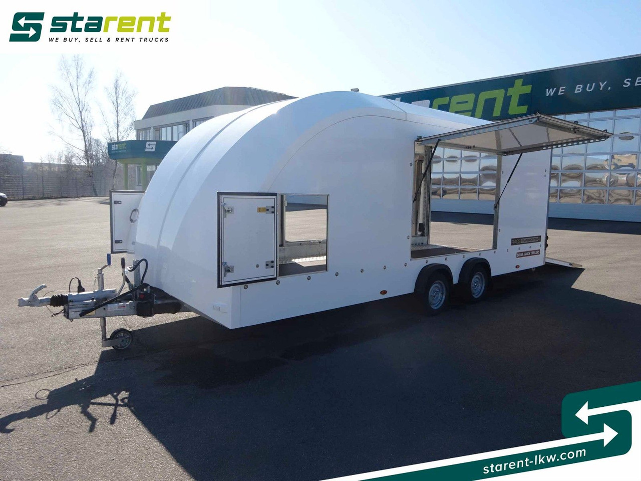 Autotransporter trailer Brian James Race Transporter 4, Seilwinde, Kippfunktion: picture 9
