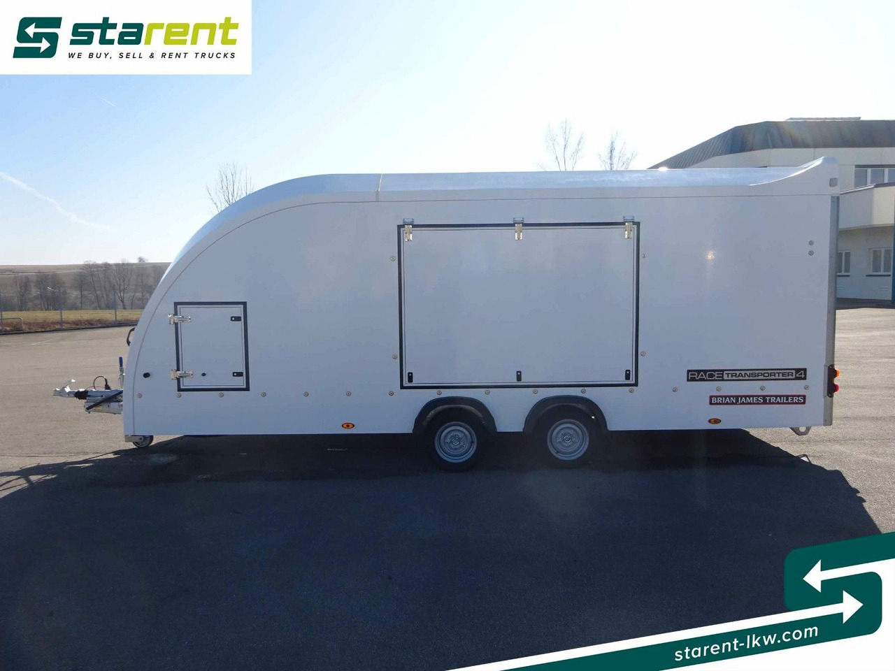 Autotransporter trailer Brian James Race Transporter 4, Seilwinde, Kippfunktion: picture 8