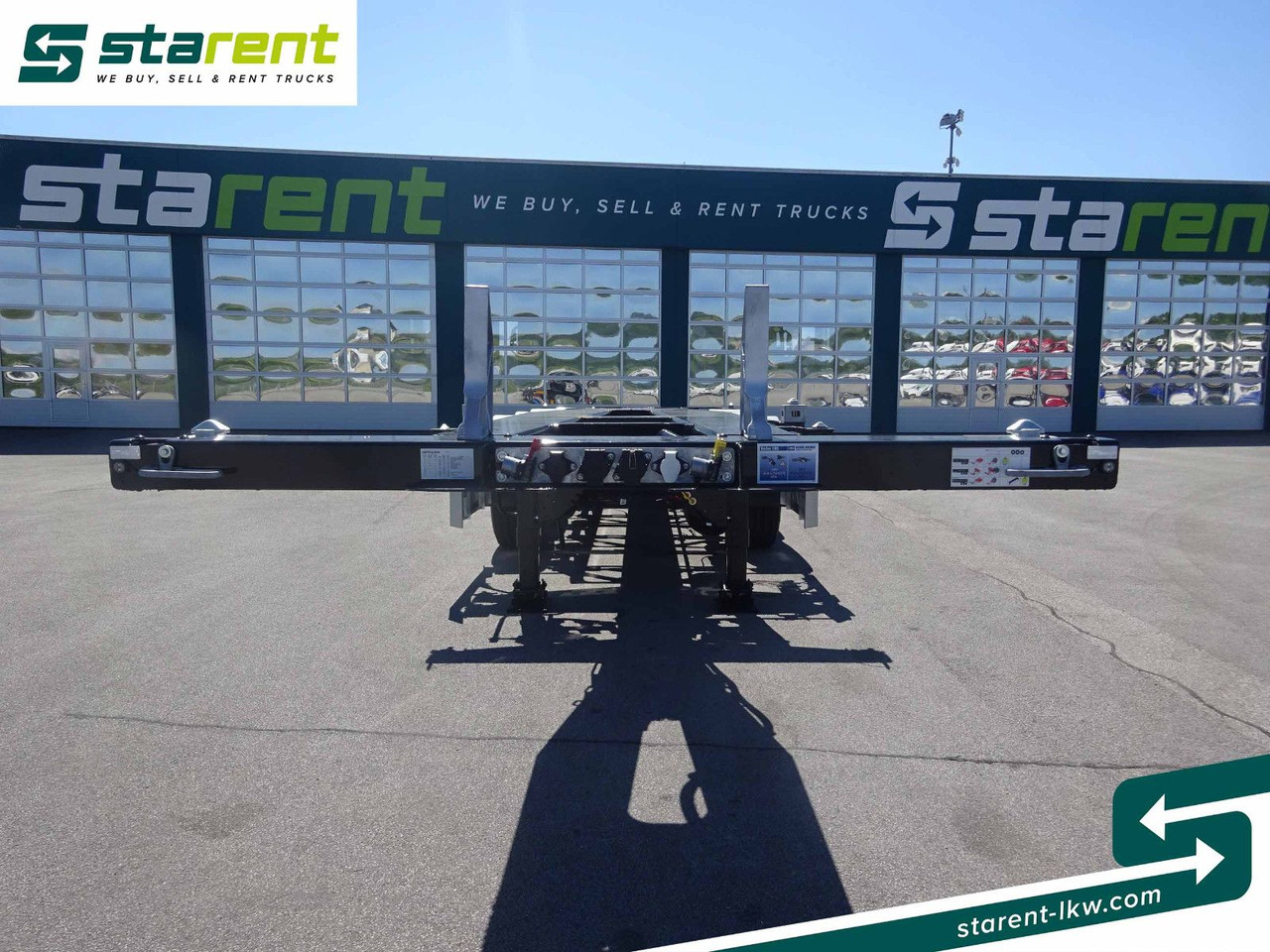 D-TEC Flexitrailer LS Containerchassis ADR, Liftachse - Container transporter/ Swap body semi-trailer: picture 2 D-TEC Flexitrailer LS Containerchassis ADR, Liftachse - Container transporter/ Swap body semi-trailer: picture 2