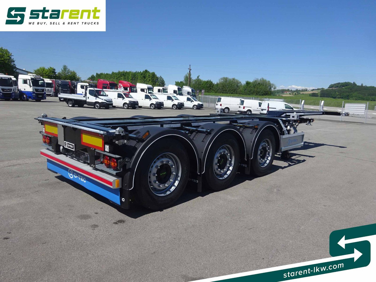 D-TEC Flexitrailer LS Containerchassis ADR, Liftachse - Container transporter/ Swap body semi-trailer: picture 5 D-TEC Flexitrailer LS Containerchassis ADR, Liftachse - Container transporter/ Swap body semi-trailer: picture 5
