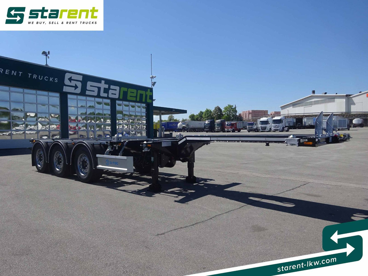 D-TEC Flexitrailer LS Containerchassis ADR, Liftachse - Container transporter/ Swap body semi-trailer: picture 3 D-TEC Flexitrailer LS Containerchassis ADR, Liftachse - Container transporter/ Swap body semi-trailer: picture 3