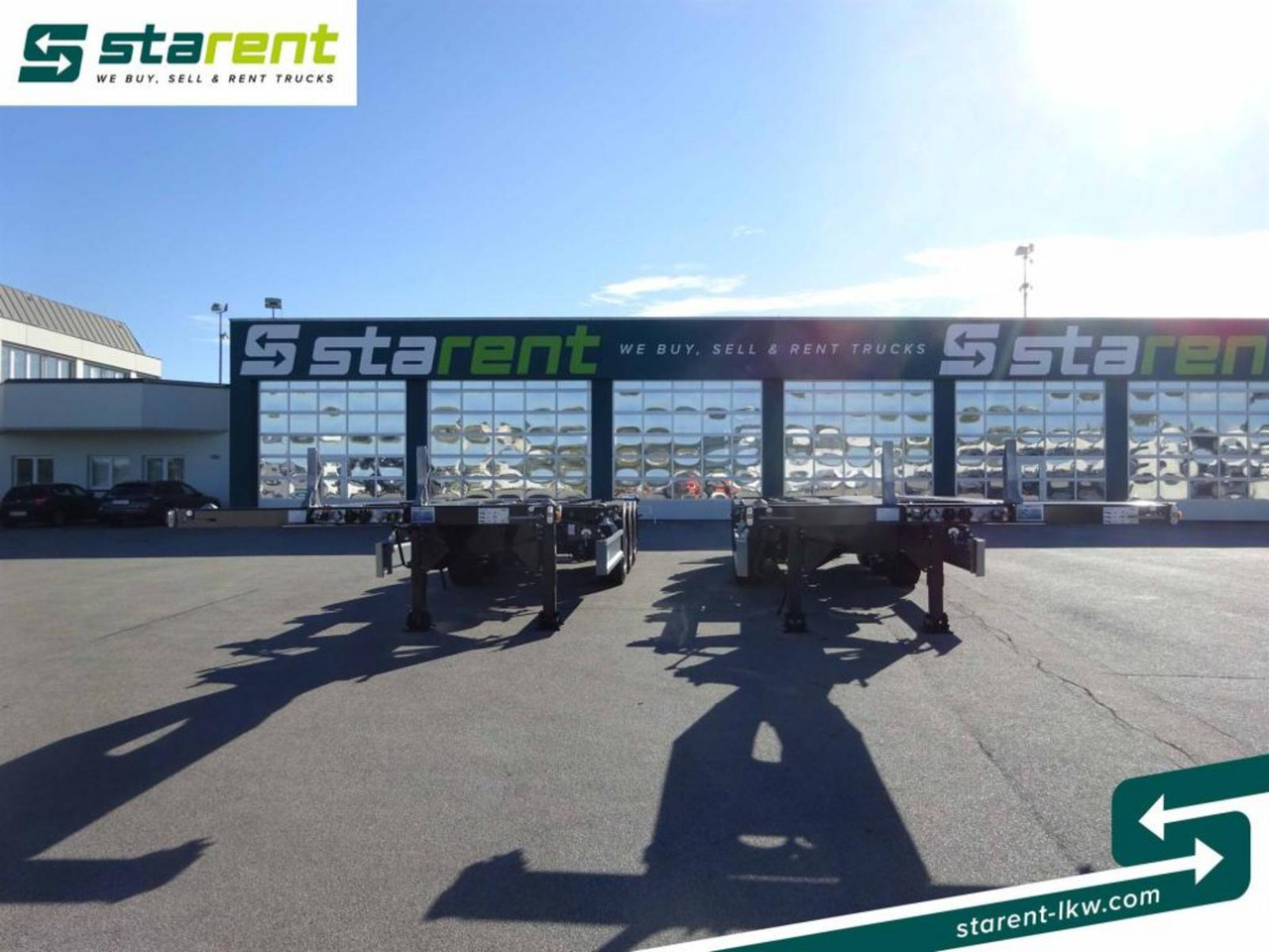 D-TEC Portmaster 1x20 / 2x20 / 1x30 / 1x40 / 1x45 - Container transporter/ Swap body semi-trailer: picture 2 D-TEC Portmaster 1x20 / 2x20 / 1x30 / 1x40 / 1x45 - Container transporter/ Swap body semi-trailer: picture 2