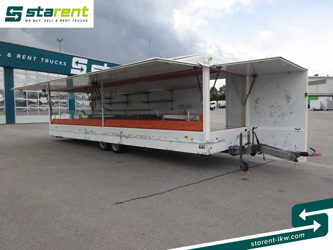 Vending trailer Fischer Verkaufsanhänger, Klima, Kühlvitrine: picture 11