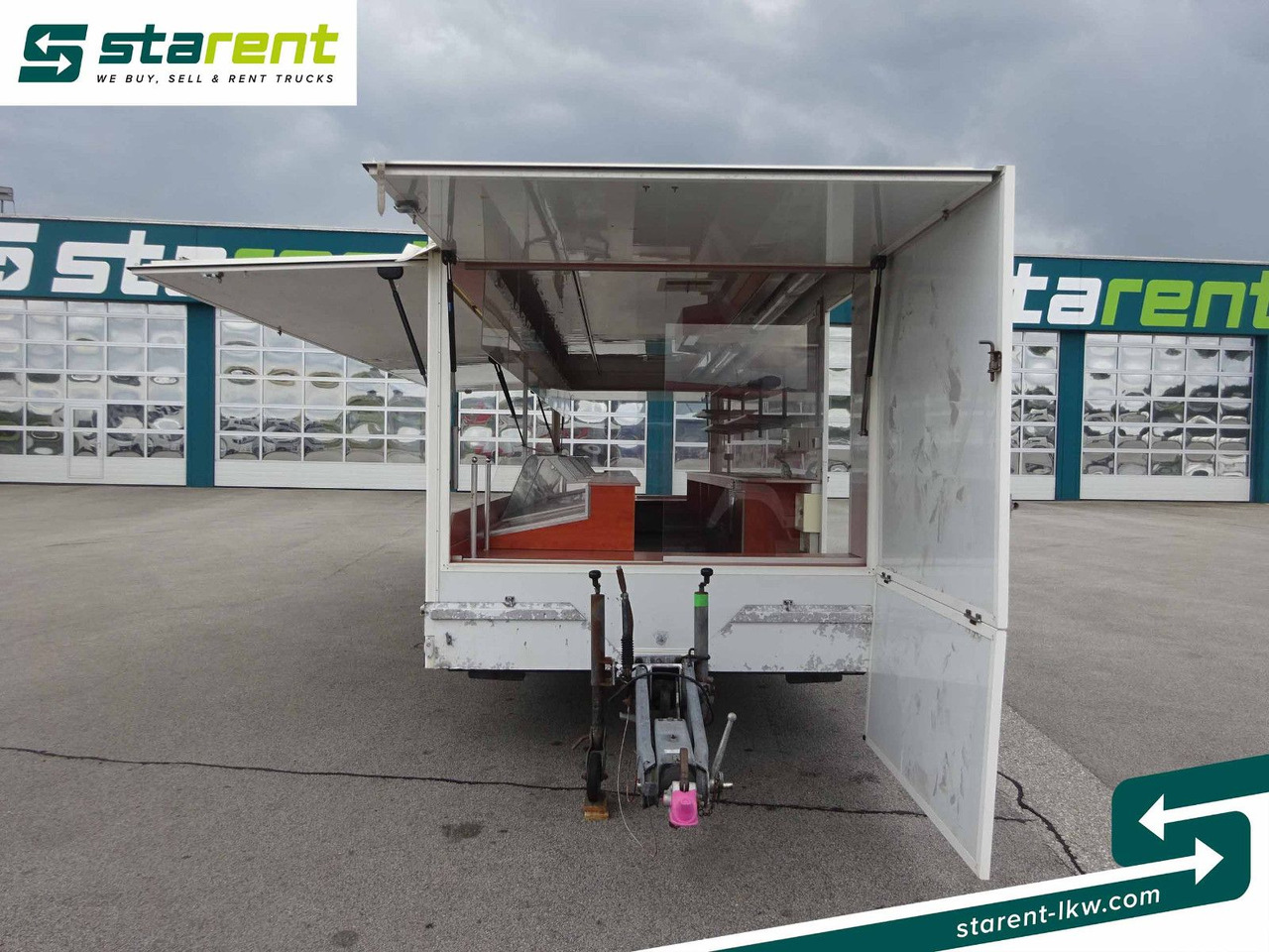 Vending trailer Fischer Verkaufsanhänger, Klima, Kühlvitrine: picture 10