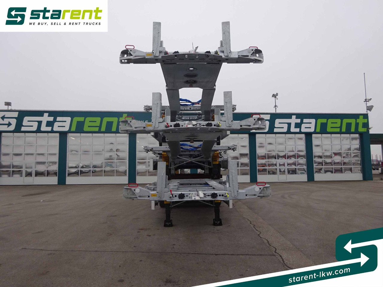 Fliegl Containerchassis ADR, 1x20/2x20/1x30/1x40/1x45 - Container transporter/ Swap body semi-trailer: picture 2 Fliegl Containerchassis ADR, 1x20/2x20/1x30/1x40/1x45 - Container transporter/ Swap body semi-trailer: picture 2