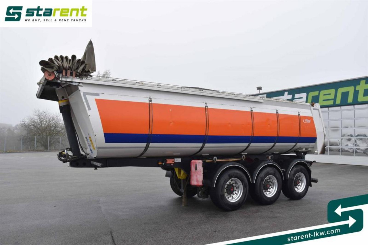 Fliegl Thermomulde 25m³ elektrisches Verdeck Liftachse - Tipper semi-trailer: picture 1 Fliegl Thermomulde 25m³ elektrisches Verdeck Liftachse - Tipper semi-trailer: picture 1