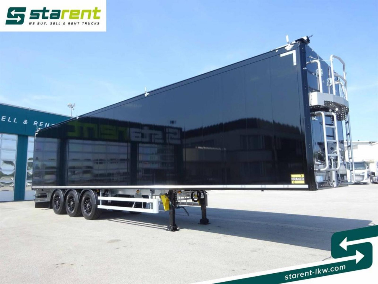 Kraker 8mm 92m³ BPW-Achsen Funk. Verzinkt Liftachse - Walking floor semi-trailer: picture 3 Kraker 8mm 92m³ BPW-Achsen Funk. Verzinkt Liftachse - Walking floor semi-trailer: picture 3