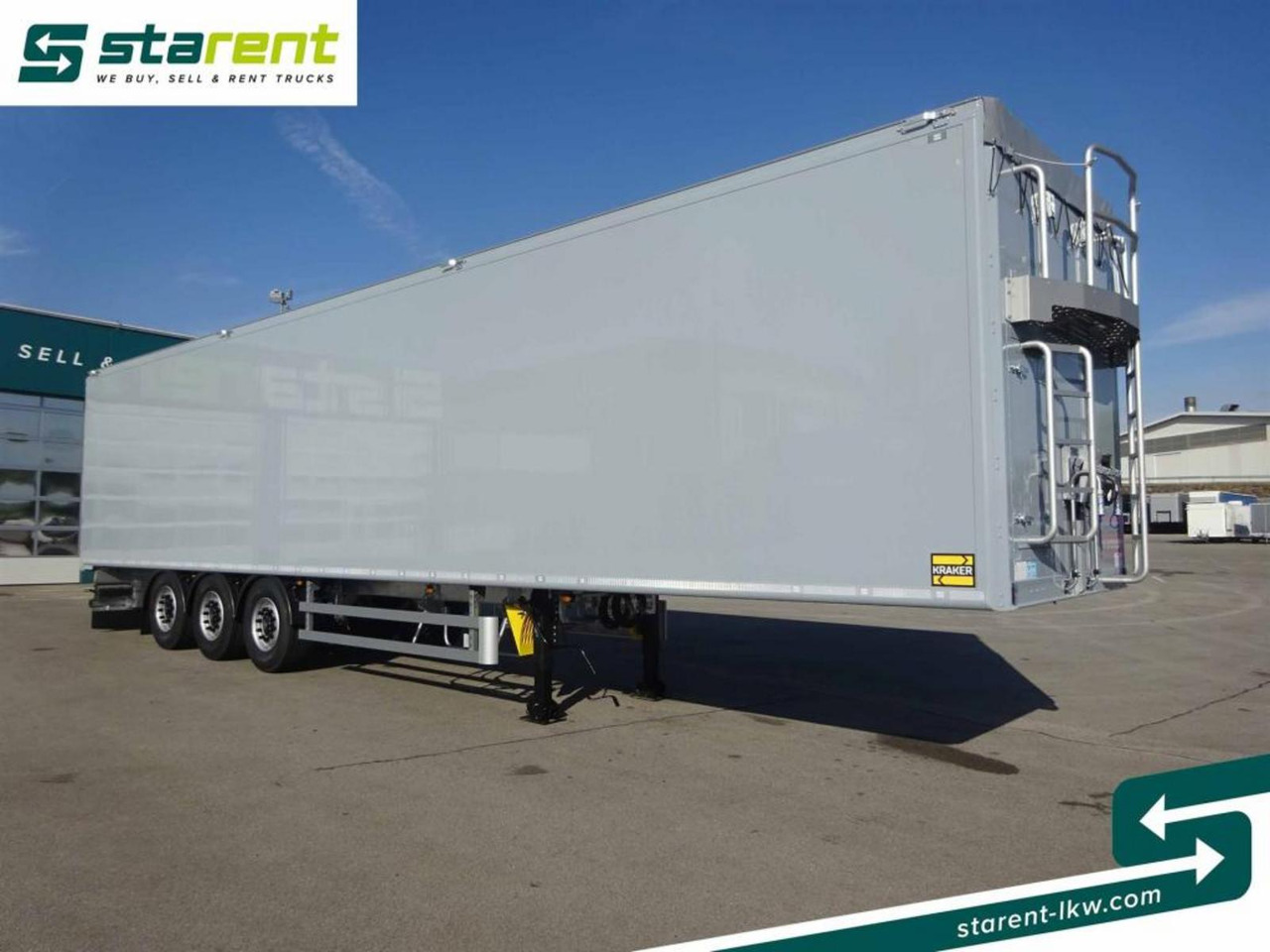 Kraker 8mm 92m³ BPW-Achsen Funk. Verzinkt Liftachse - Walking floor semi-trailer: picture 3 Kraker 8mm 92m³ BPW-Achsen Funk. Verzinkt Liftachse - Walking floor semi-trailer: picture 3