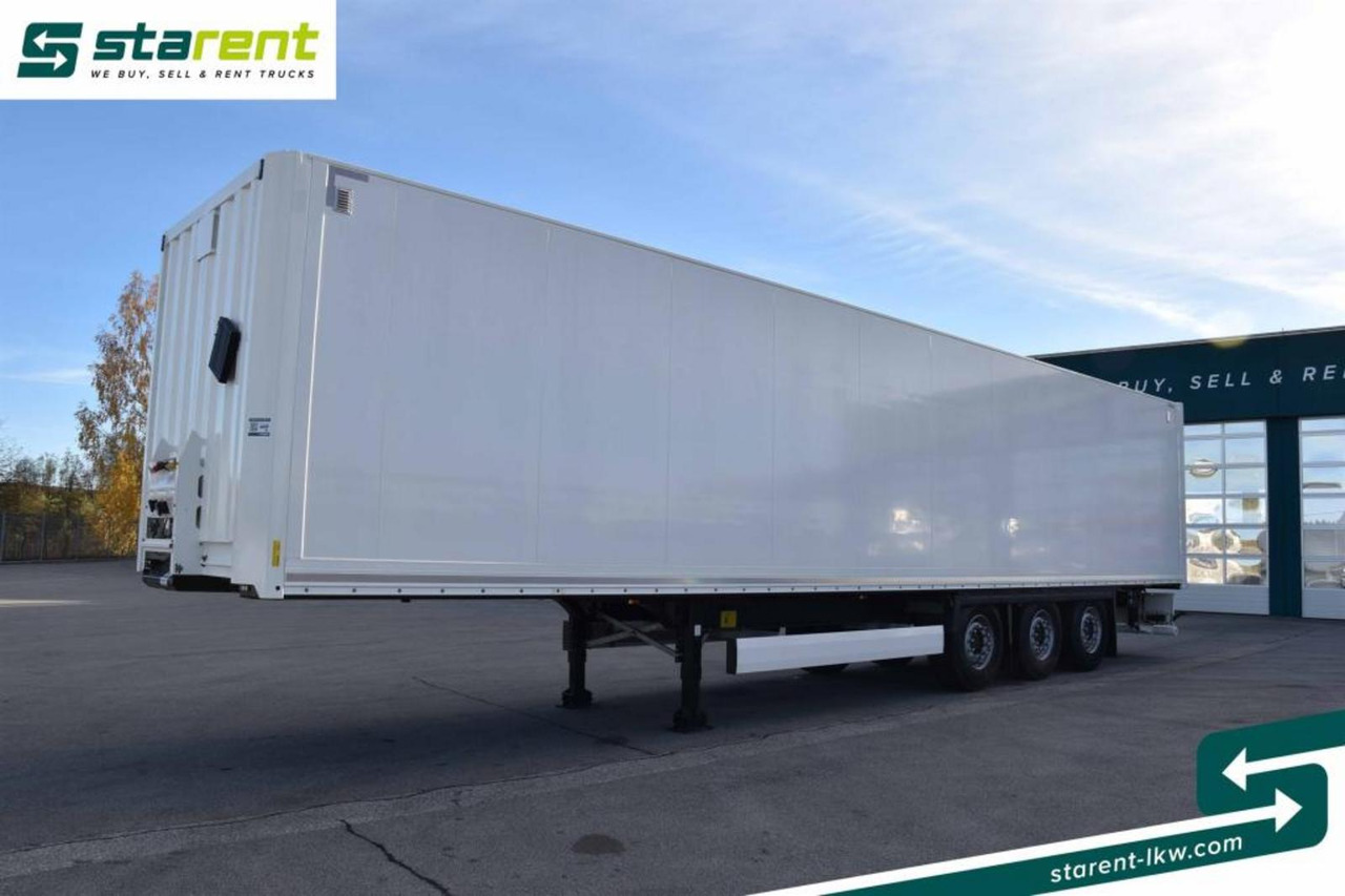 Krone 3-Achs Trockenfrachtkoffer 3x Zurrleiste - Closed box semi-trailer: picture 1 Krone 3-Achs Trockenfrachtkoffer 3x Zurrleiste - Closed box semi-trailer: picture 1