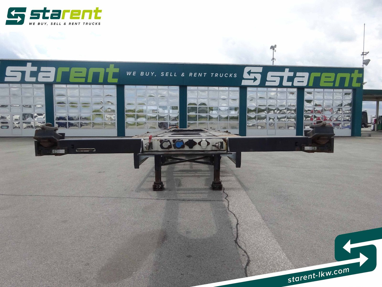 Krone Containerchassis 1x20/2x20/1x40/1x45, Liftachse - Container transporter/ Swap body semi-trailer: picture 2 Krone Containerchassis 1x20/2x20/1x40/1x45, Liftachse - Container transporter/ Swap body semi-trailer: picture 2