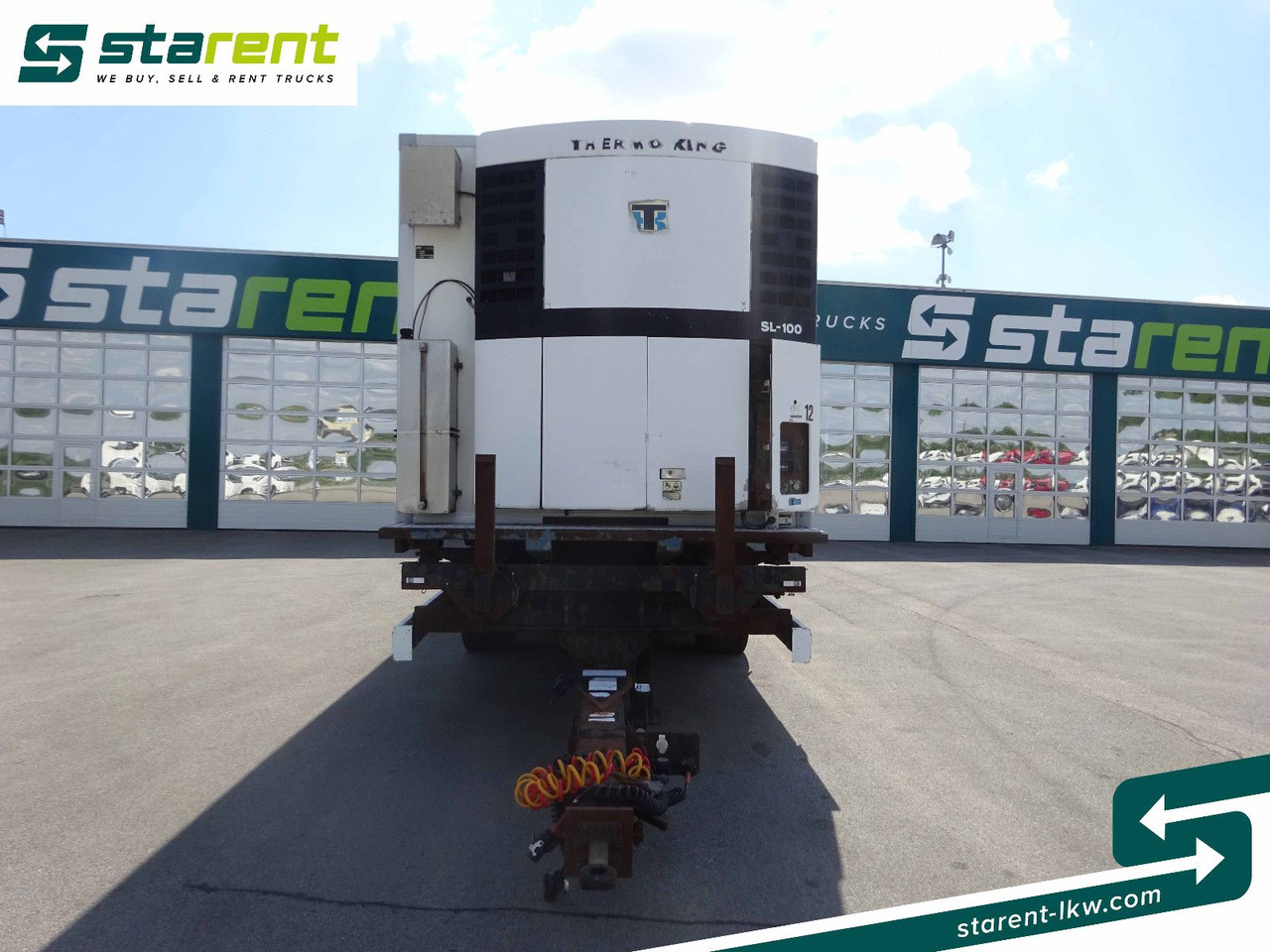 Krone Jumbotandemlafette, BDF Wechselrahmen - Refrigerator trailer: picture 2 Krone Jumbotandemlafette, BDF Wechselrahmen - Refrigerator trailer: picture 2