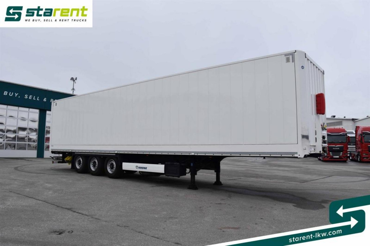 Krone Kleider- Trockenfrachtkoffer Wabco BPW 153.757km - Closed box semi-trailer: picture 3 Krone Kleider- Trockenfrachtkoffer Wabco BPW 153.757km - Closed box semi-trailer: picture 3