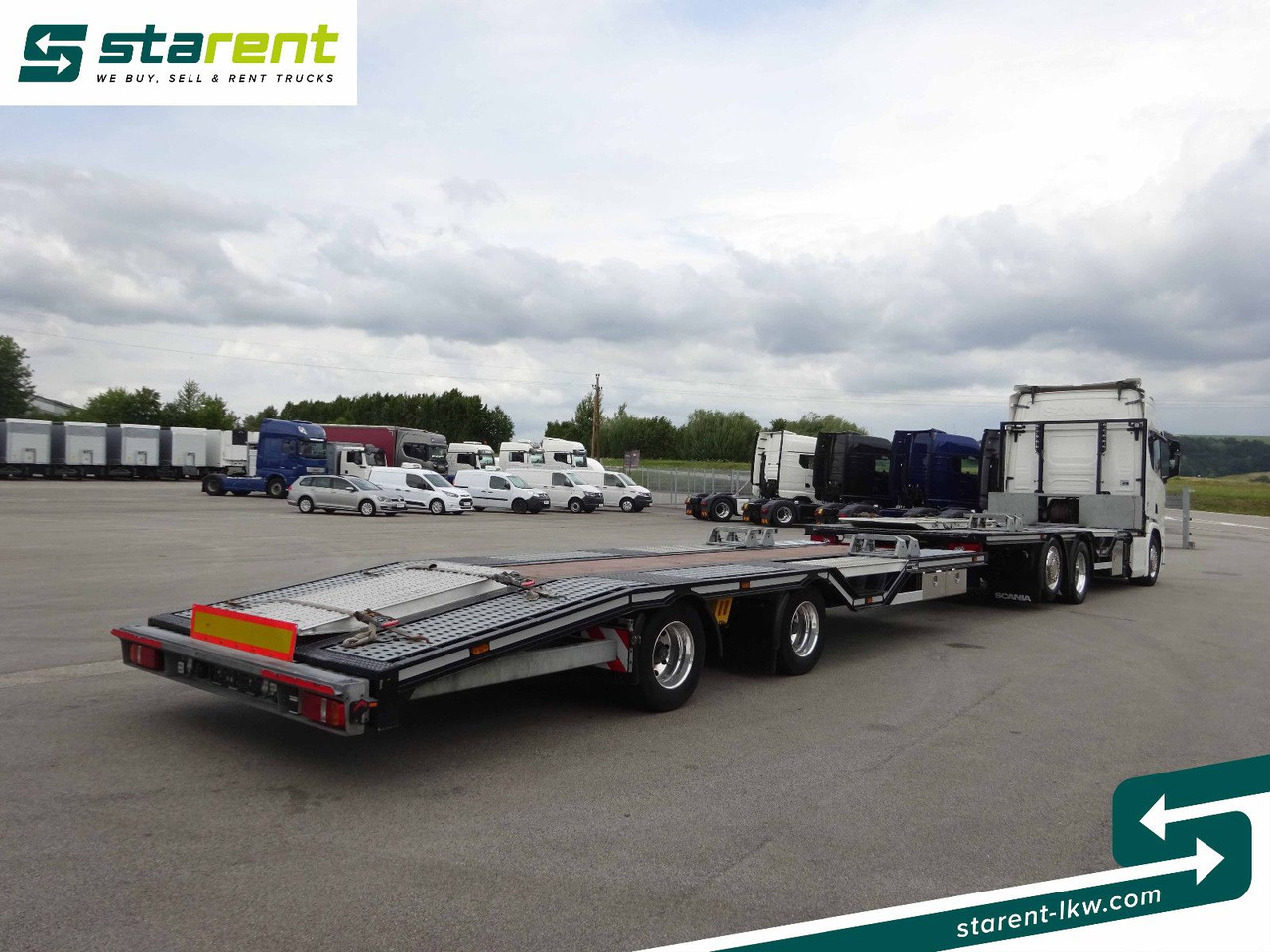Scania R770 V8 Fahrzeugtransporter + Ziegler Anhänger - Autotransporter truck: picture 5 Scania R770 V8 Fahrzeugtransporter + Ziegler Anhänger - Autotransporter truck: picture 5