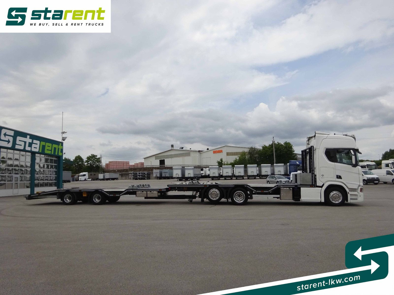 Scania R770 V8 Fahrzeugtransporter + Ziegler Anhänger - Autotransporter truck: picture 4 Scania R770 V8 Fahrzeugtransporter + Ziegler Anhänger - Autotransporter truck: picture 4