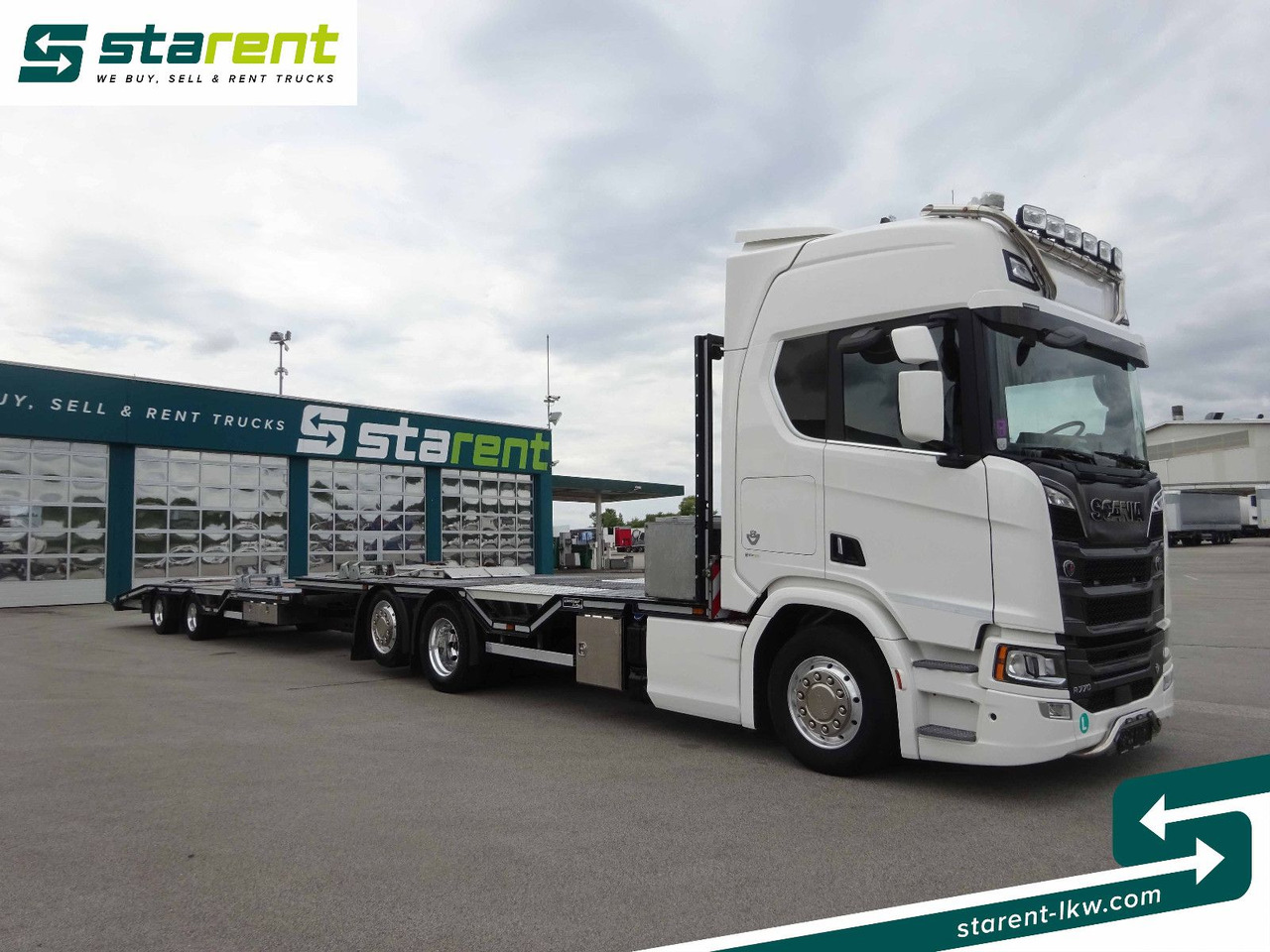 Scania R770 V8 Fahrzeugtransporter + Ziegler Anhänger - Autotransporter truck: picture 3 Scania R770 V8 Fahrzeugtransporter + Ziegler Anhänger - Autotransporter truck: picture 3