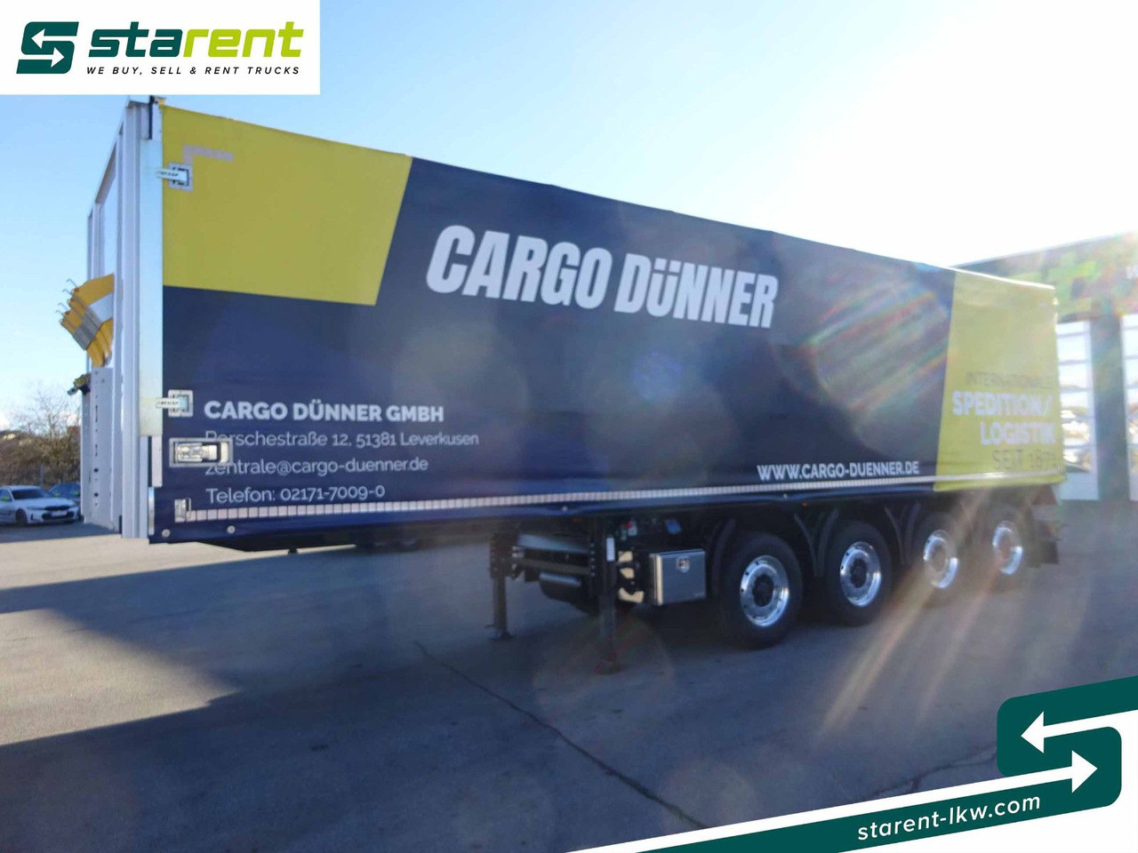 Schmidt Tautliner Coil-Mulde 6.5 Meter, Quick-Slider - Curtainsider semi-trailer: picture 1 Schmidt Tautliner Coil-Mulde 6.5 Meter, Quick-Slider - Curtainsider semi-trailer: picture 1
