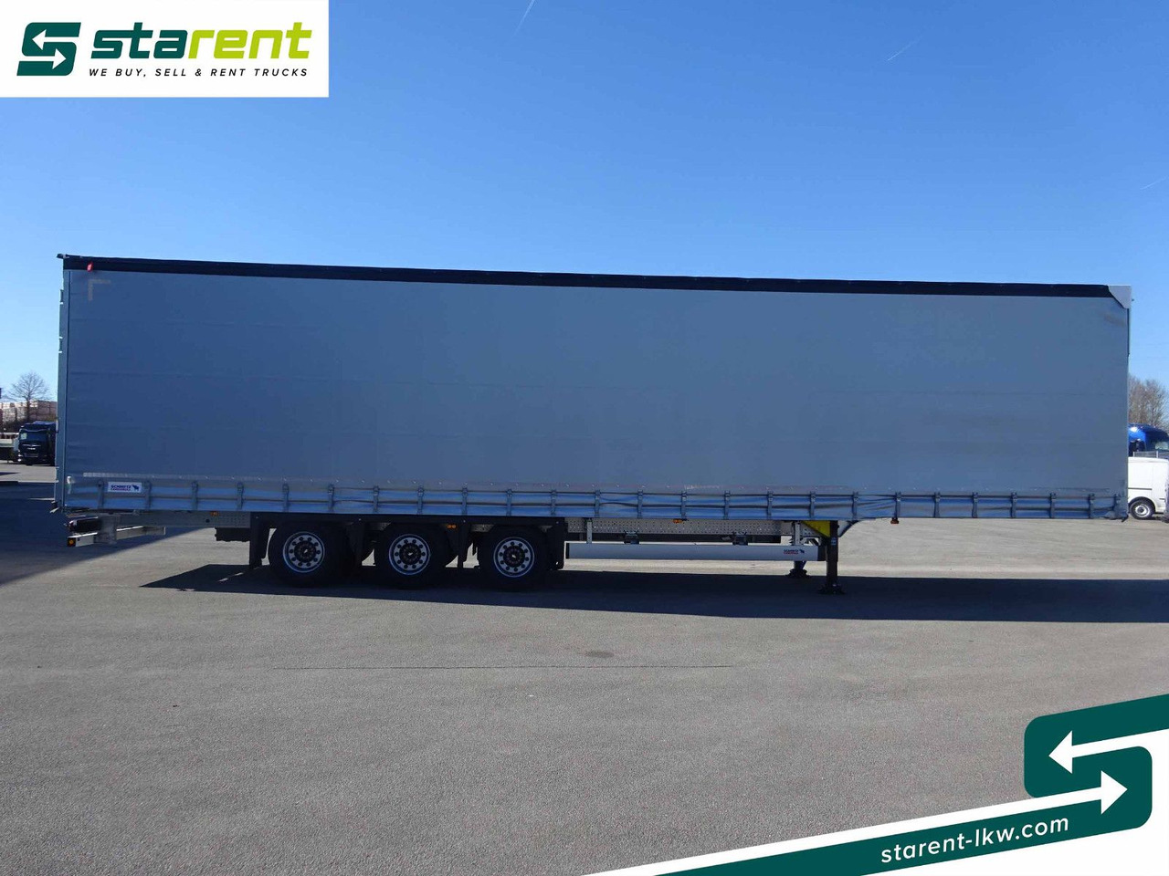 Schmitz Cargobull Megatrailer, Hubdach, Liftachse - Curtainsider semi-trailer: picture 4 Schmitz Cargobull Megatrailer, Hubdach, Liftachse - Curtainsider semi-trailer: picture 4