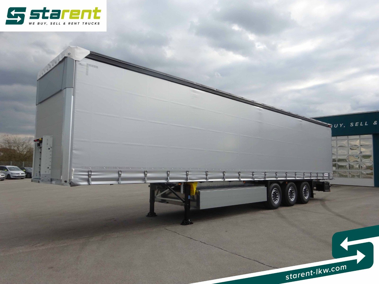 Schmitz Cargobull Tautliner, Hubdach, Liftachse, Palettenkasten,XL - Curtainsider semi-trailer: picture 1 Schmitz Cargobull Tautliner, Hubdach, Liftachse, Palettenkasten,XL - Curtainsider semi-trailer: picture 1