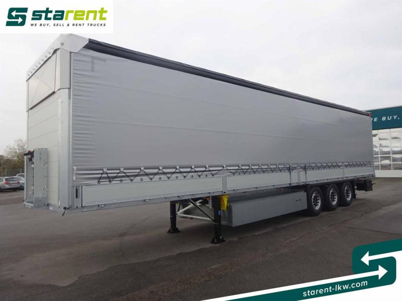 New Dropside/ Flatbed semi-trailer Schmitz SOFORT VERFÜGBAR, Baustoff-, Mega-, Varios-: picture 9
