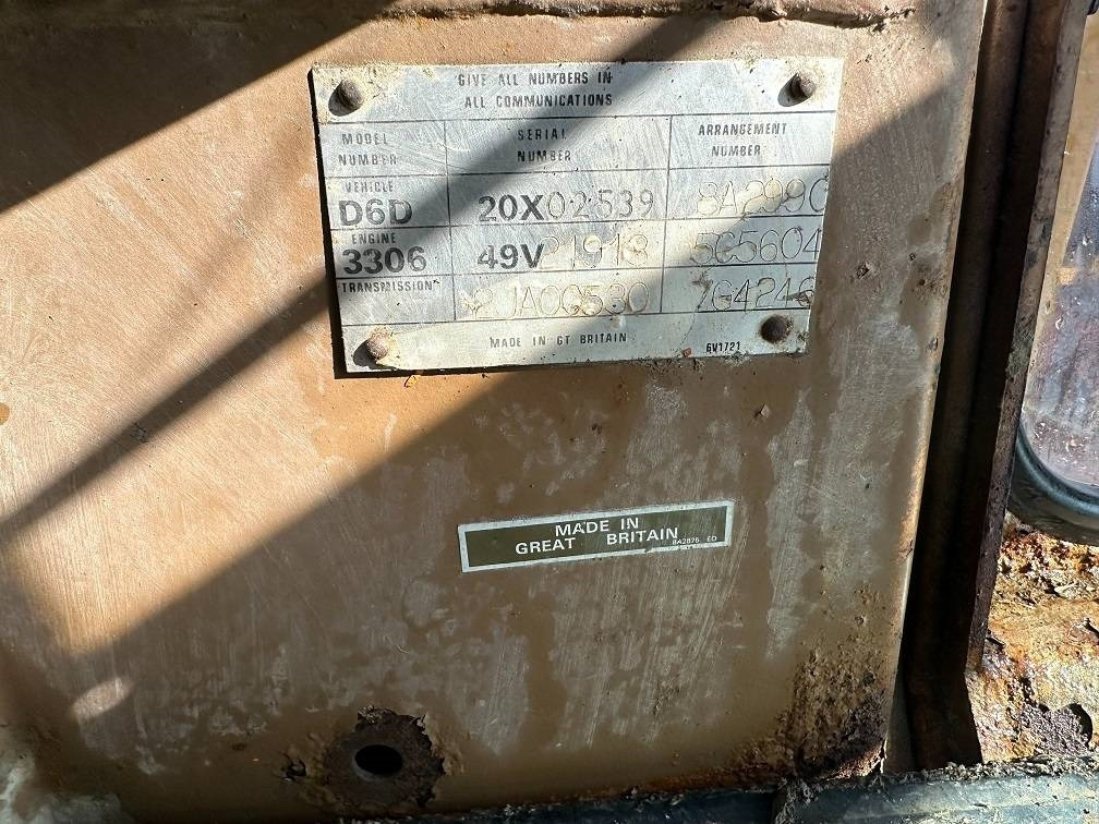Bulldozer CAT D6D with winch: picture 20