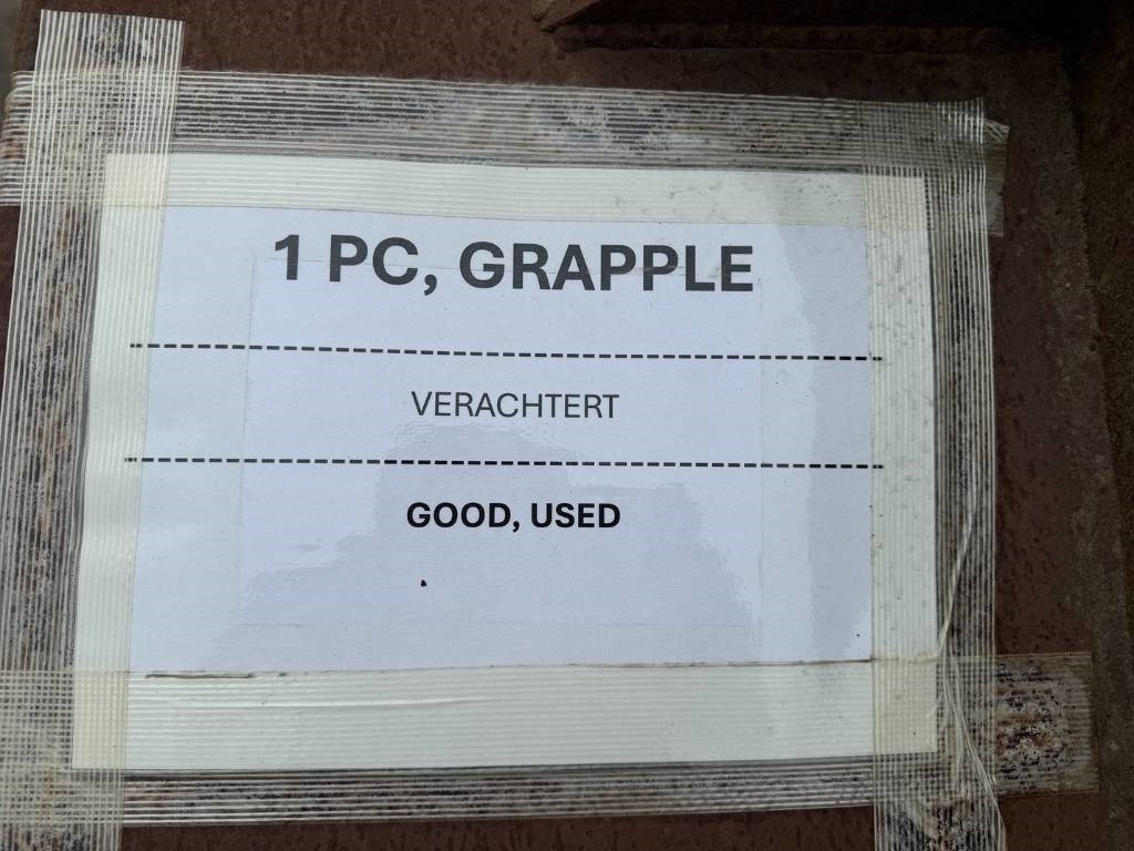 Grapple for Construction machinery Verachterd grapple: picture 6