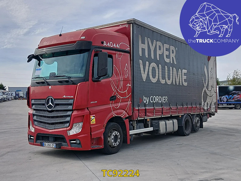 Mercedes-Benz Actros 2548 - Curtainsider truck: picture 1 Mercedes-Benz Actros 2548 - Curtainsider truck: picture 1