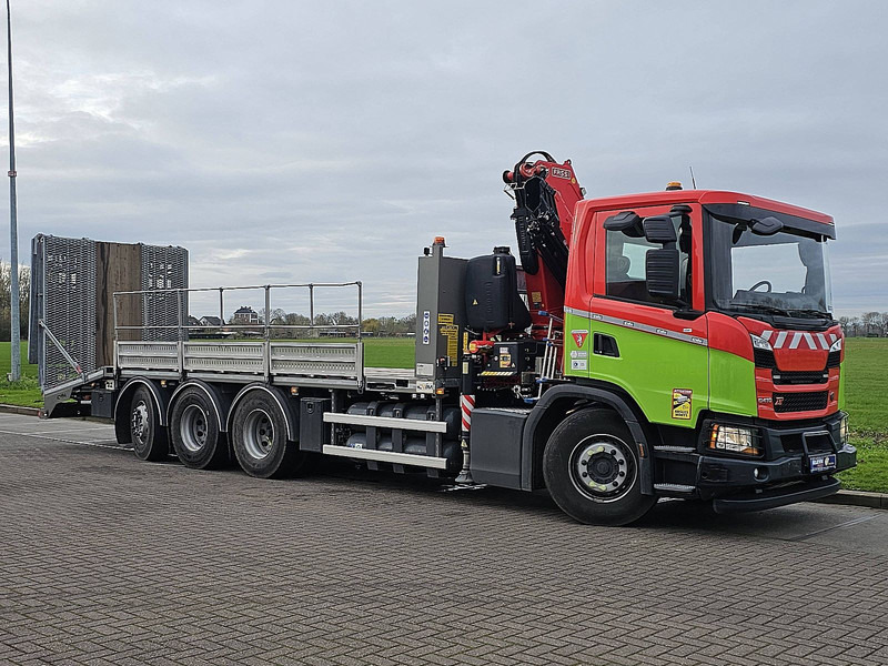Scania P410 CNG GAS FASSI F235 - Dropside/ Flatbed truck, Crane truck: picture 5 Scania P410 CNG GAS FASSI F235 - Dropside/ Flatbed truck, Crane truck: picture 5