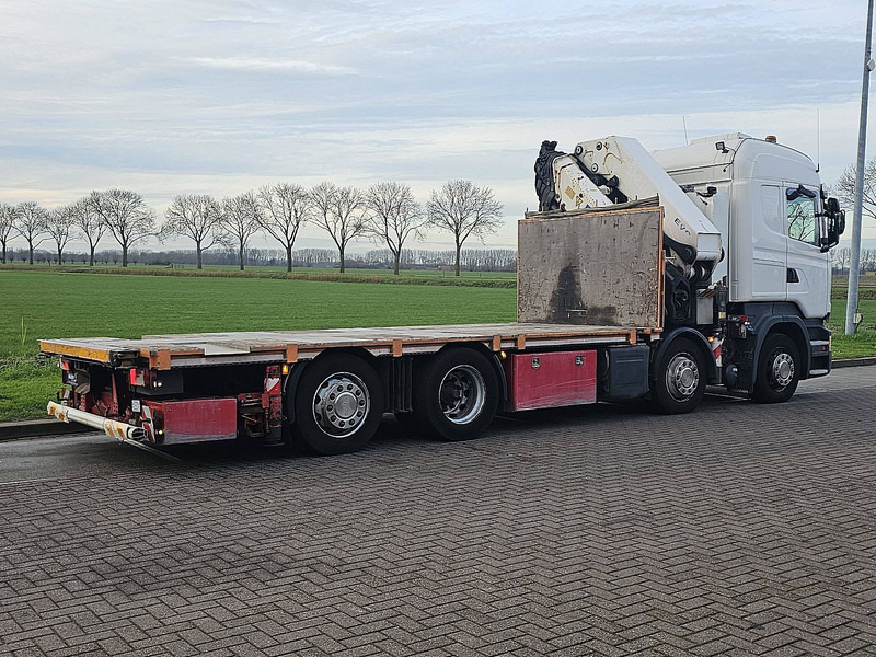 Scania R490 - Dropside/ Flatbed truck, Crane truck: picture 3 Scania R490 - Dropside/ Flatbed truck, Crane truck: picture 3