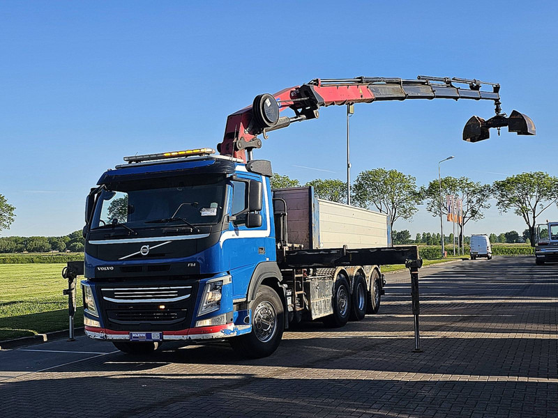 Volvo FM 460 8X2 HMF 3220 K6 - Dropside/ Flatbed truck, Crane truck: picture 2 Volvo FM 460 8X2 HMF 3220 K6 - Dropside/ Flatbed truck, Crane truck: picture 2