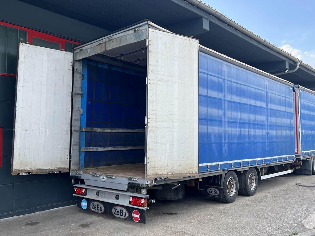 Zebu 3037 Tandem 8.5m P+P Edscha Verdeck - Curtainsider trailer: picture 2 Zebu 3037 Tandem 8.5m P+P Edscha Verdeck - Curtainsider trailer: picture 2
