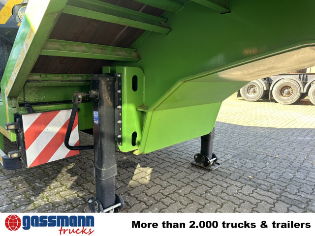 ALPSAN 56t, hydr. Rampen, Verbr. auf 3m - Low loader semi-trailer: picture 4 ALPSAN 56t, hydr. Rampen, Verbr. auf 3m - Low loader semi-trailer: picture 4